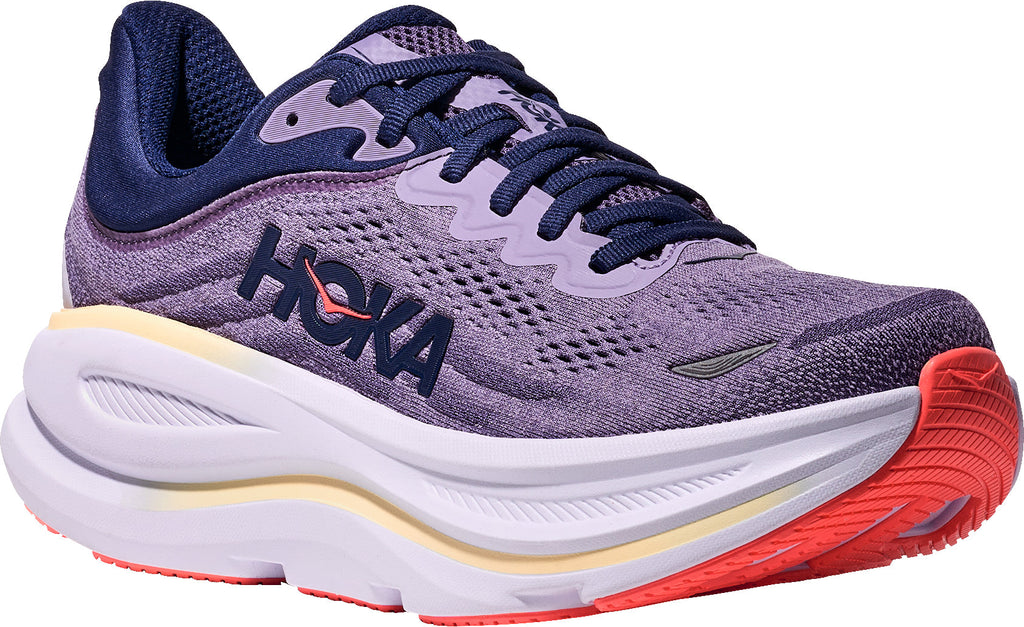 Hoka Bondi 9 Womens Running Shoes - Purple