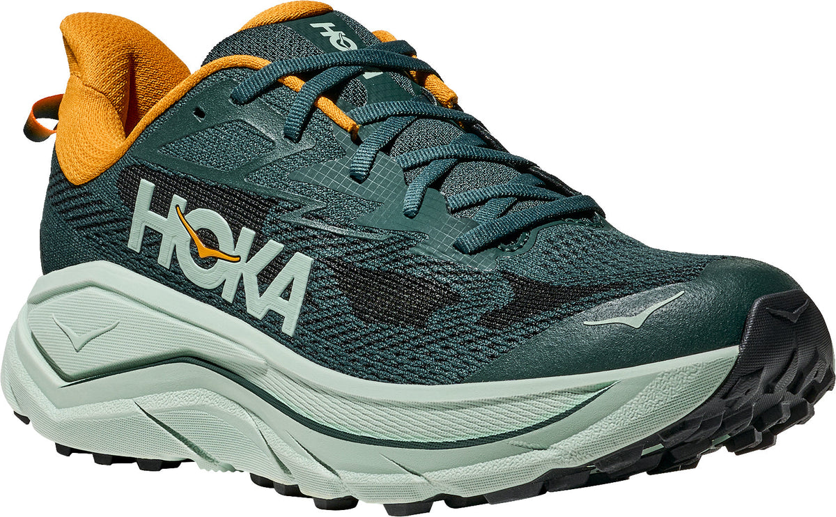 Hoka Challenger 8 Mens Trail Running Shoes - Green