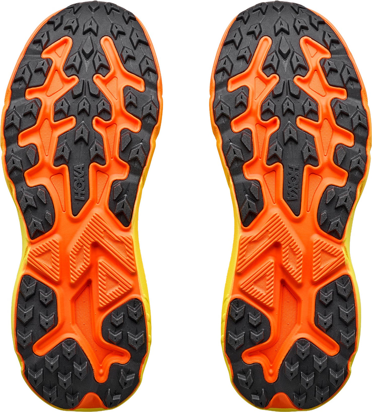 Hoka Challenger 8 WIDE FIT Mens Trail Running Shoes - Orange