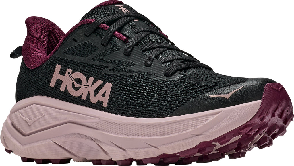Hoka Challenger 8 Womens Trail Running Shoes - Black