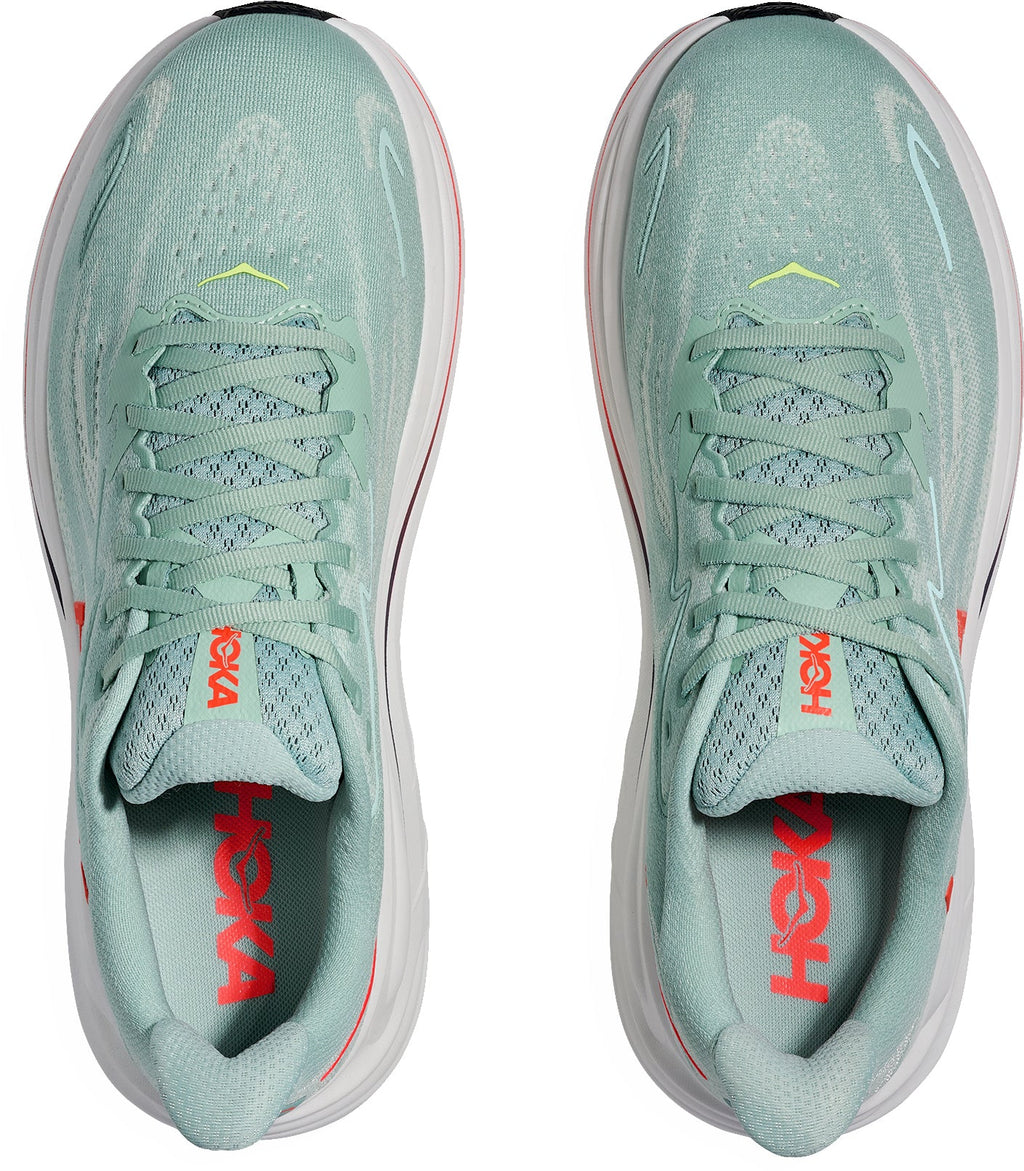 Hoka Clifton 10 Mens Running Shoes - Green