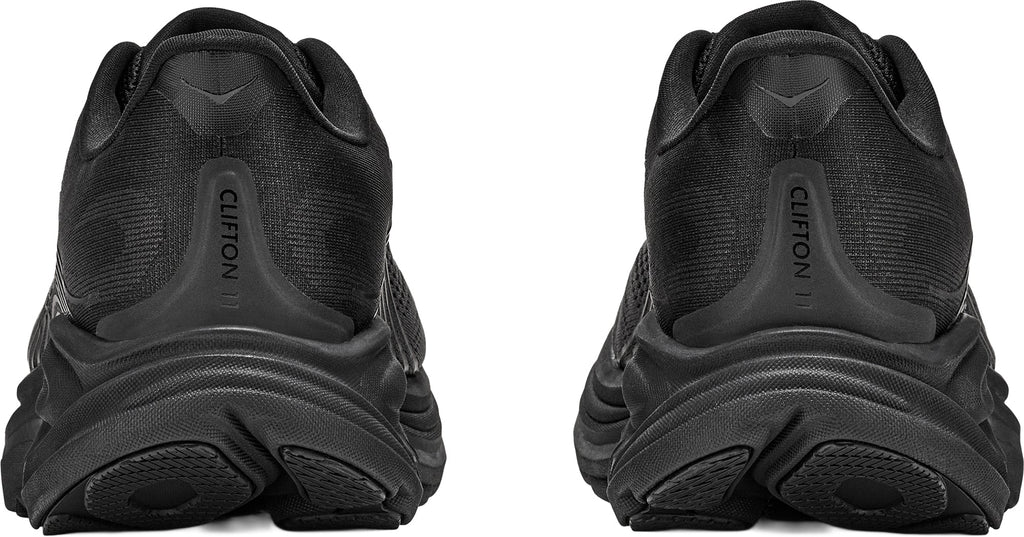 Hoka Clifton 11 WIDE FIT Womens Running Shoes - Black