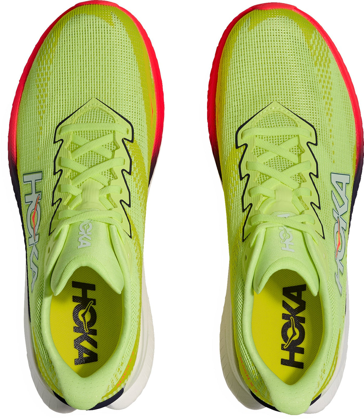 Hoka Mach X 3 Mens Running Shoes - Yellow