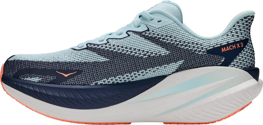 Hoka Mach X 3 Womens Running Shoe - Blue