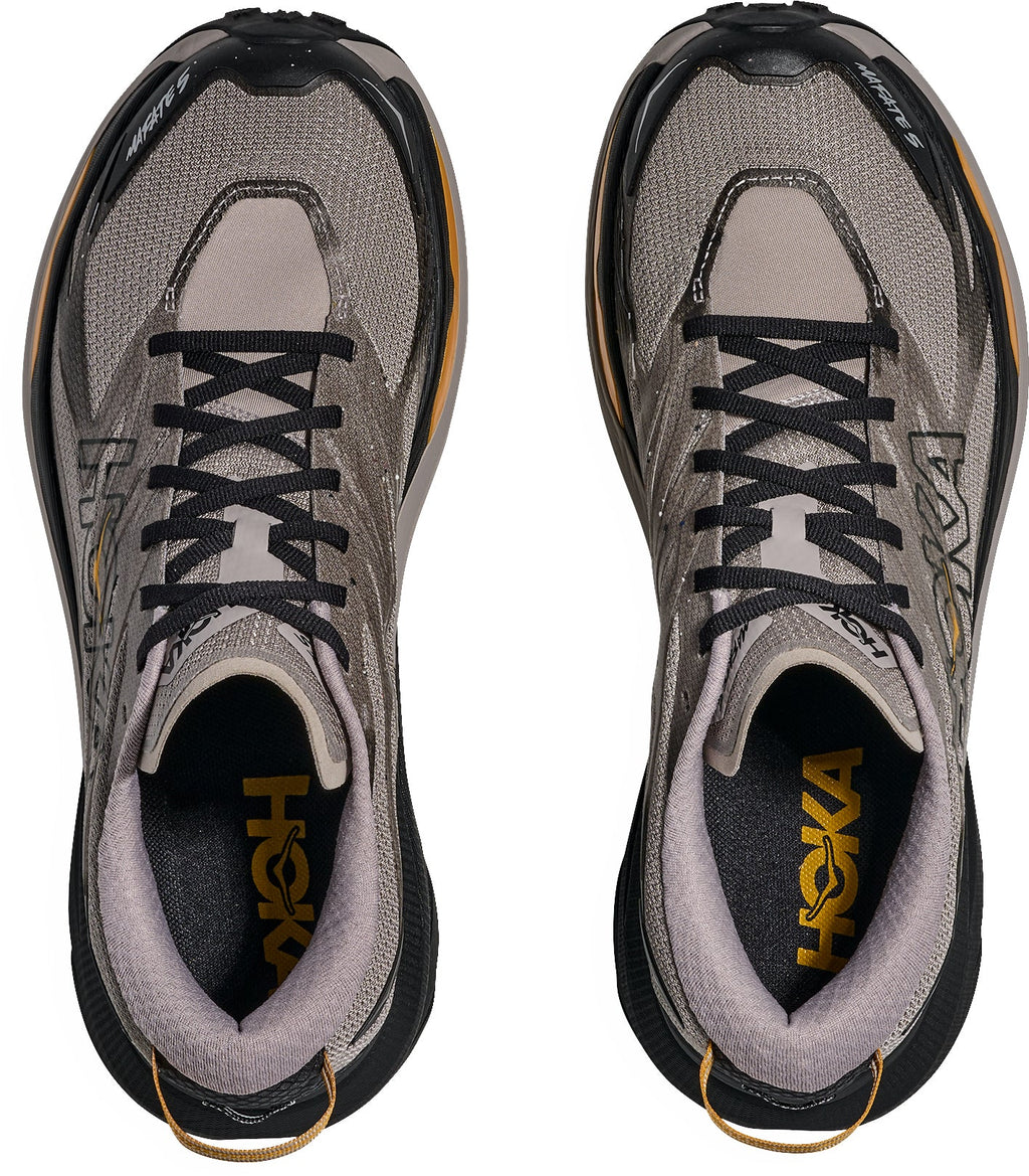 Hoka Mafate 5 Mens Trail Running Shoes - Grey