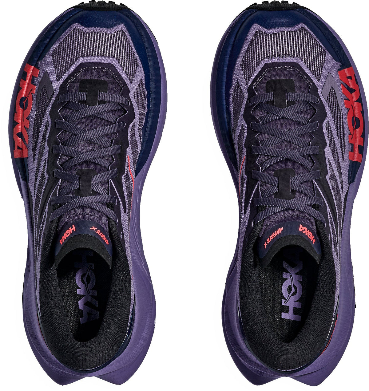 Hoka Mafate X Womens Trail Running Shoes - Purple