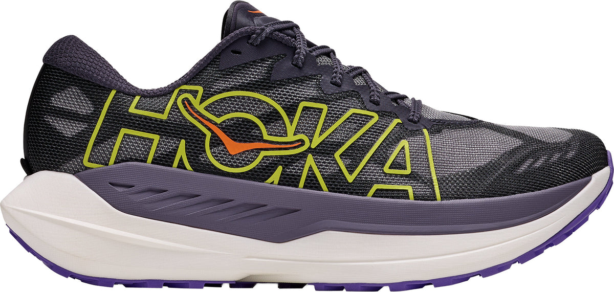 Hoka Rocket X Mens Trail Running Shoes - Black