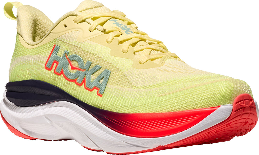 Hoka Skyflow Womens Running Shoes - Yellow
