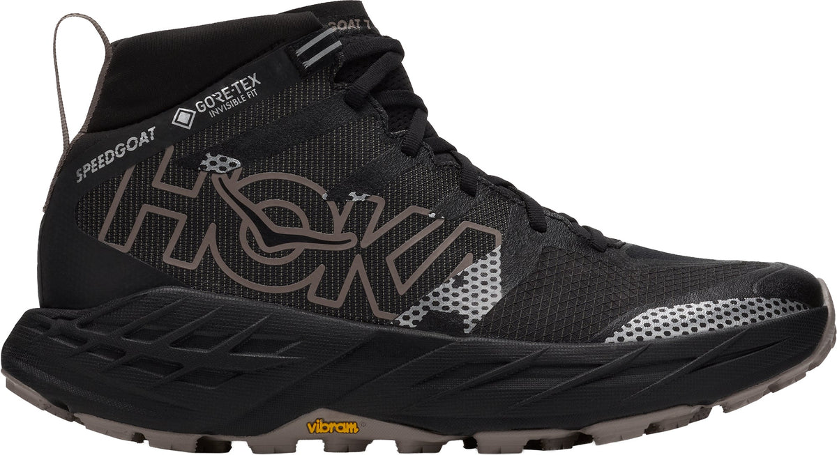 Hoka Speedgoat 7 Hike GORE-TEX Mens Walking Boots - Black