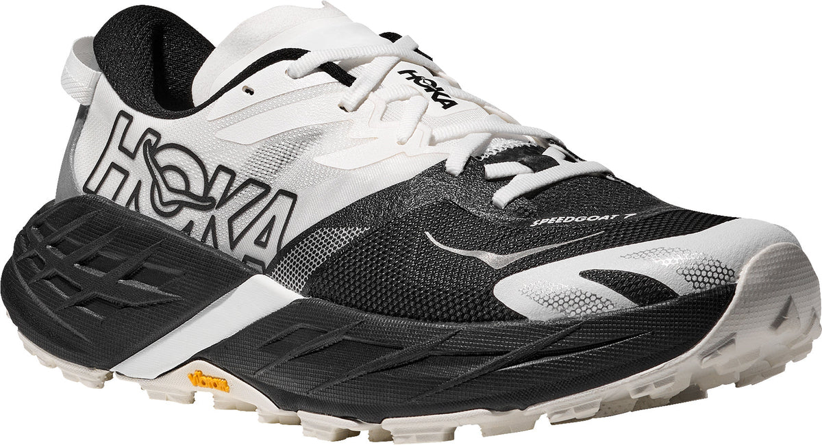 Hoka Speedgoat 7 WIDE FIT Mens Trail Running Shoes - Black