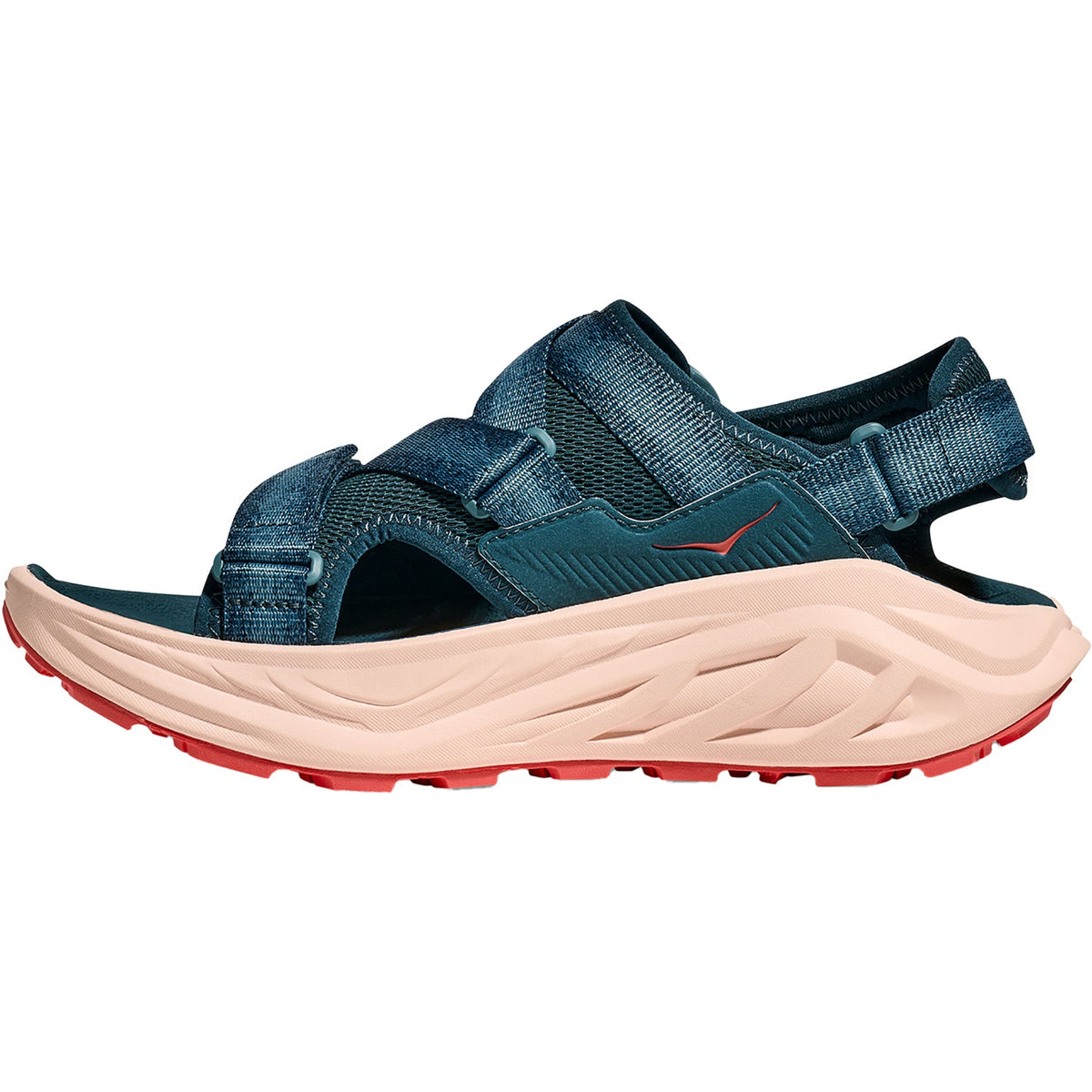 HOKA Infini Hike TC Women's Hiking Shoes Blue Twilight/Grapefruit Synthetic