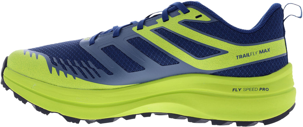 Inov8 TrailFly Max WIDE FIT Mens Trail Running Shoes - Blue