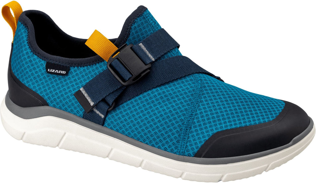 Lizard Way Mens Walking Shoes - Blue