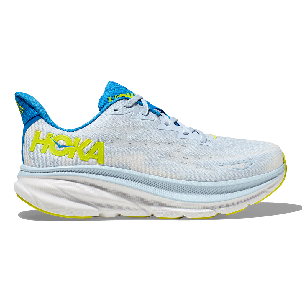 HOKA Clifton 9 - Ice Water - Evening Primrose Men's Running Shoes