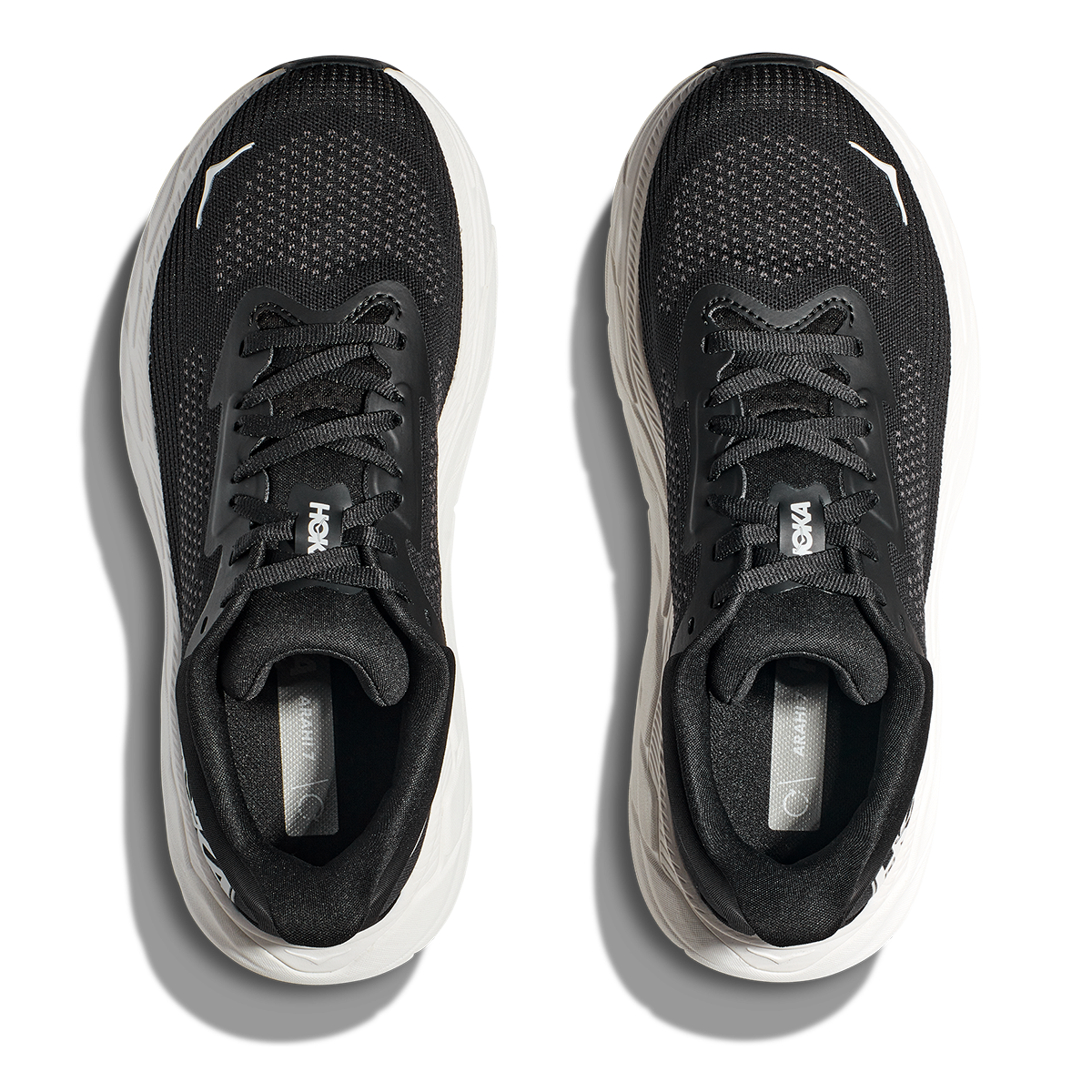 HOKA Arahi 7 - Black - White Men's Shoes