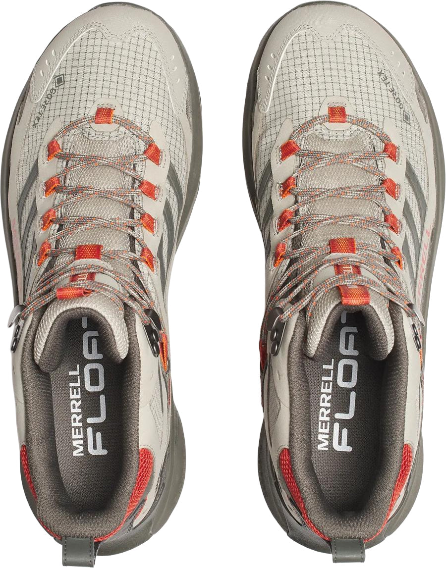 Merrell Moab Speed 2 Mid GORE-TEX Mens Walking Boots - Grey