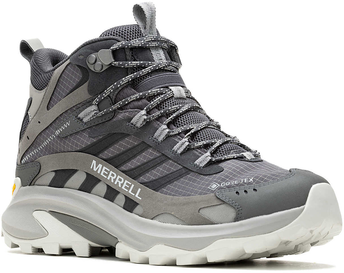 Merrell Moab Speed 2 Mid GORE-TEX Mens Walking Boots - Grey