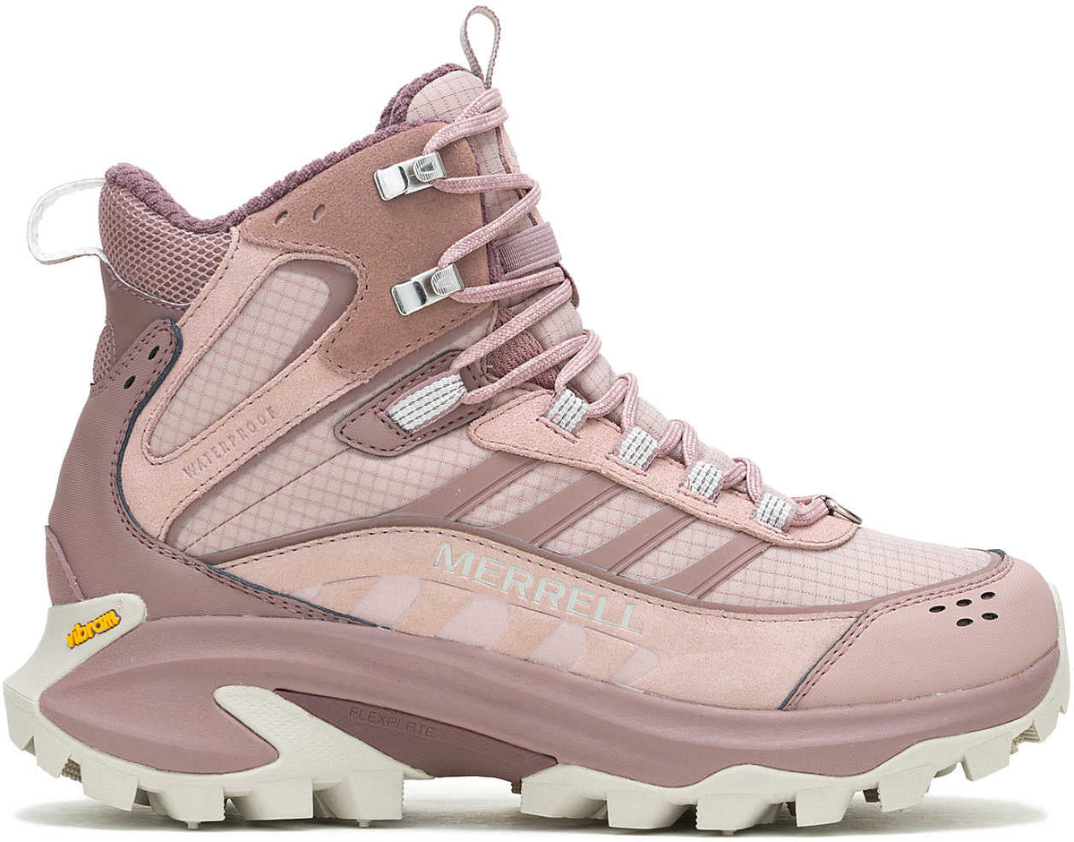 Merrell Moab Speed 2 Thermo Mid Waterproof Womens Walking Boots - Pink
