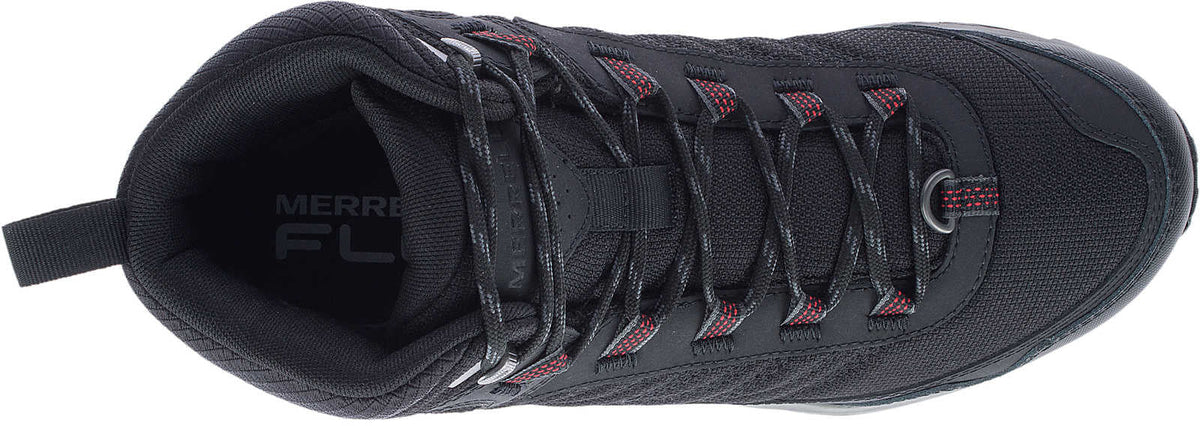 Merrell Moab Speed Thermo Spike Mid Waterproof Mens Walking Boots - Black