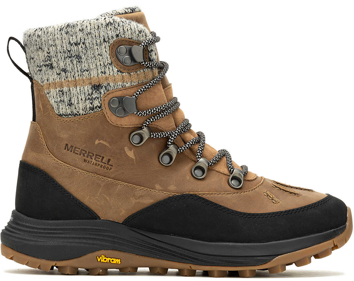 Merrell Siren 4 Thermo Mid Zip Waterproof Womens Walking Boots - Brown