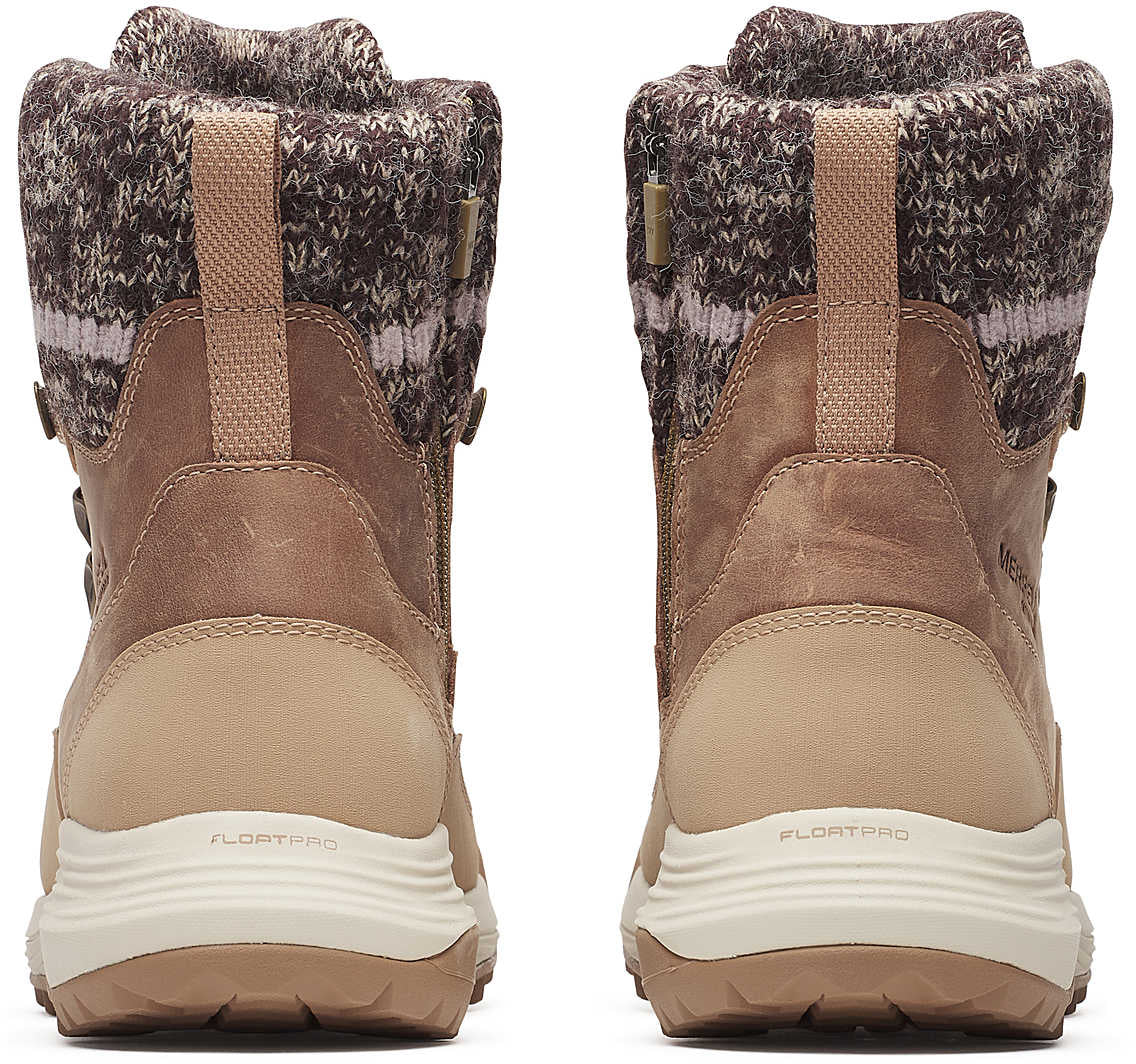 Merrell Siren 4 Thermo Mid Zip Waterproof Womens Walking Boots - Brown