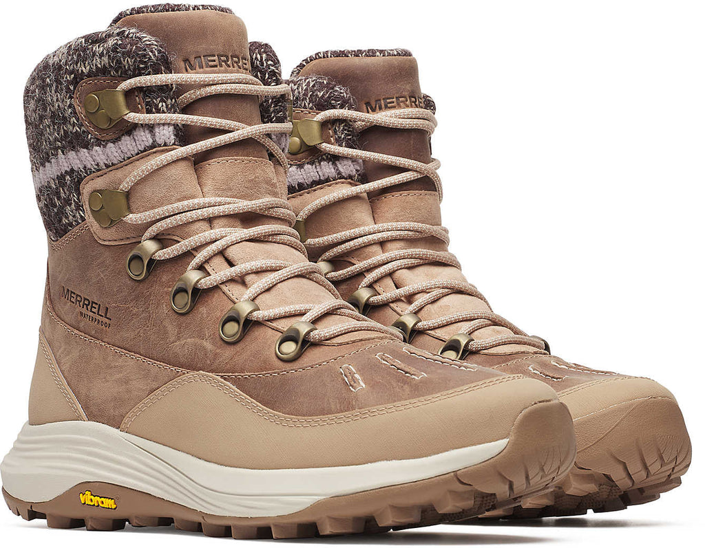 Merrell Siren 4 Thermo Mid Zip Waterproof Womens Walking Boots - Brown