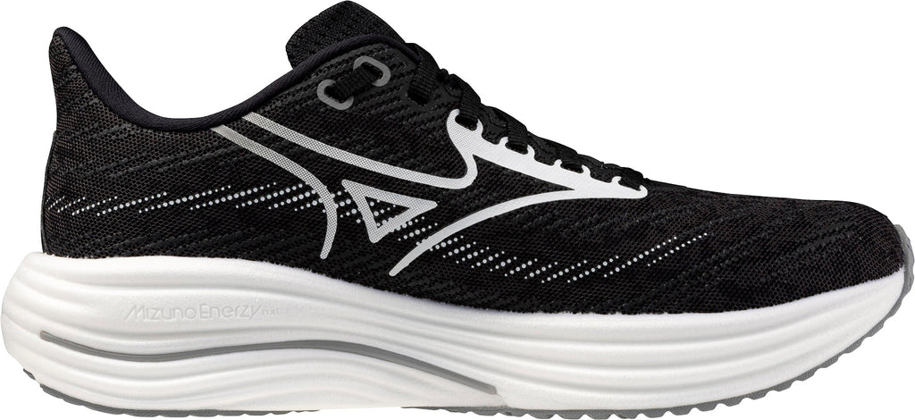 Mizuno Wave Rider 29 WIDE FIT (D) Womens Running Shoes - Black
