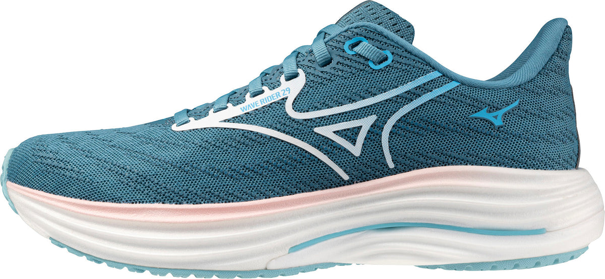 Mizuno Wave Rider 29 Womens Running Shoes - Blue
