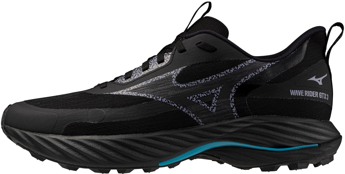 Mizuno Wave Rider GORE-TEX 3 Mens Trail Running Shoes - Black