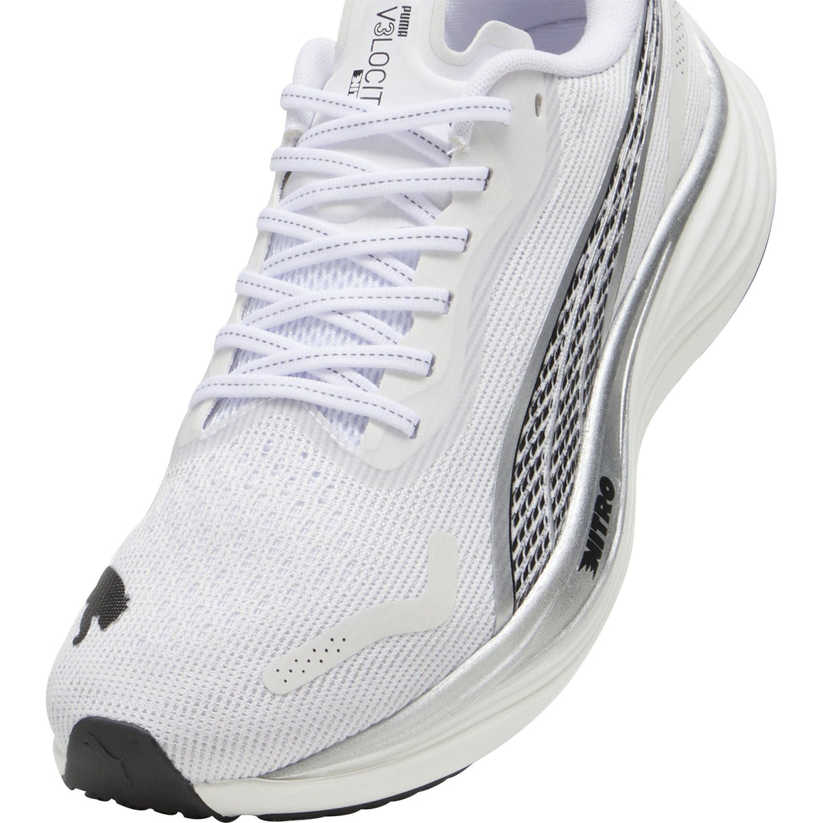 Puma Velocity Nitro 3 Mens Running Shoes - White
