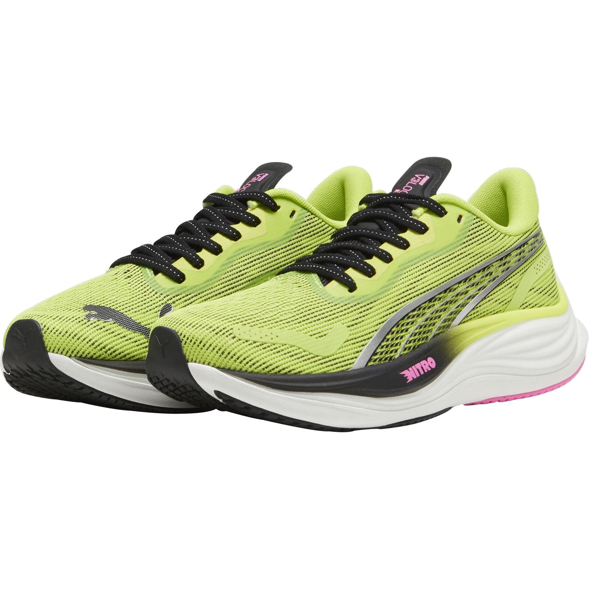 Puma Velocity Nitro 3 Womens Running Shoes - Green