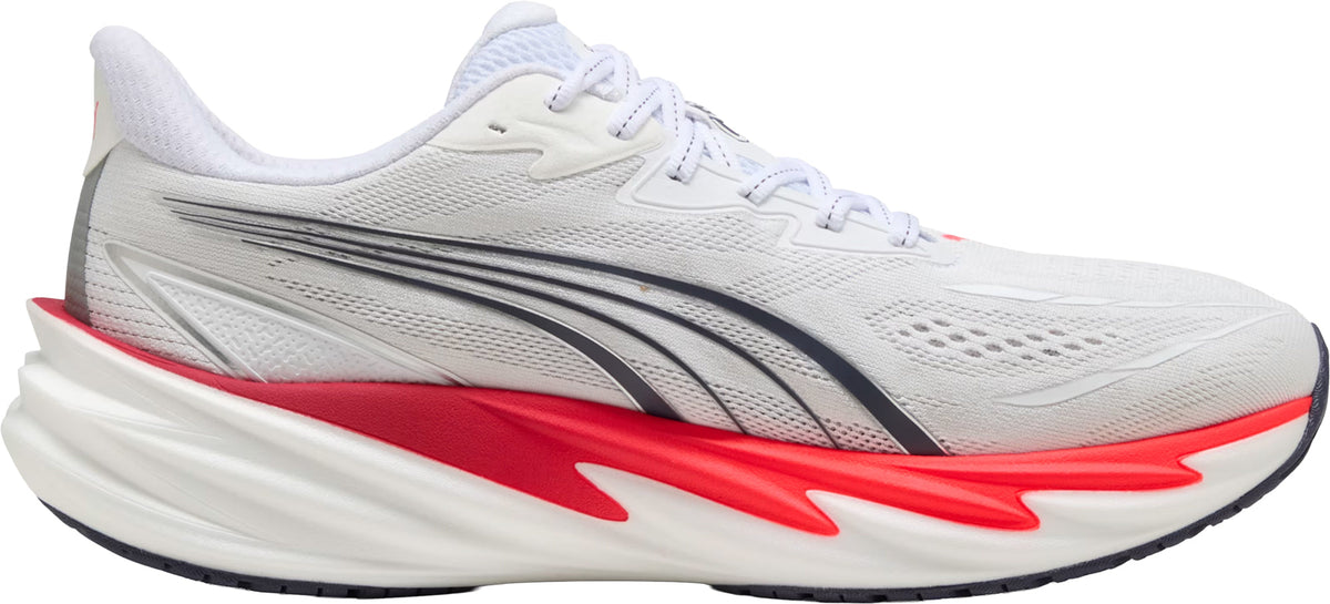 Puma Velocity Nitro 5 WIDE FIT Mens Running Shoes - White