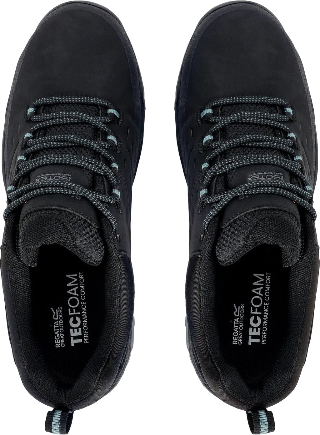 Regatta Blake Waterproof Womens Walking Shoes - Black