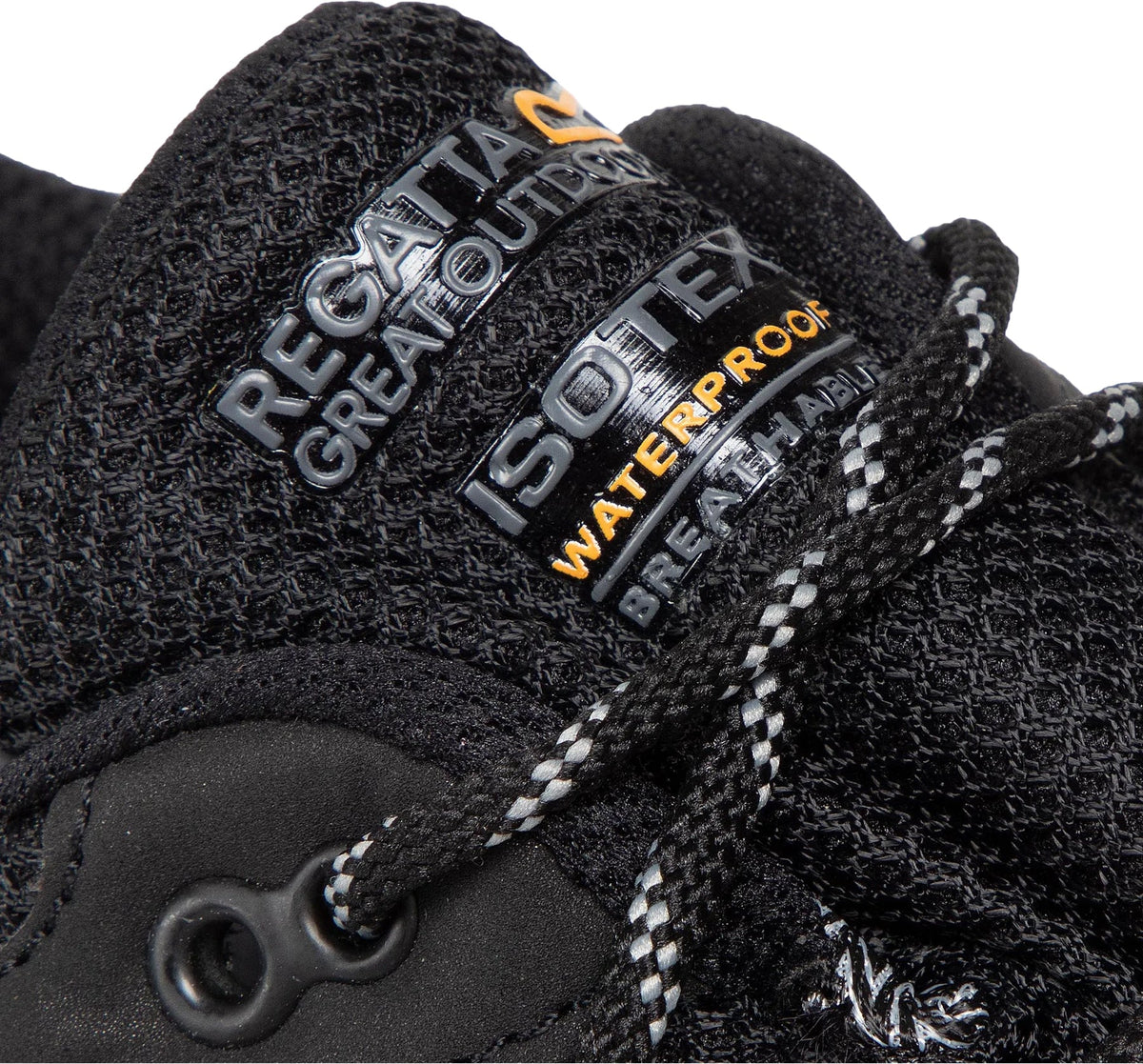 Regatta Edgepoint III Waterproof Mens Walking Shoes - Black