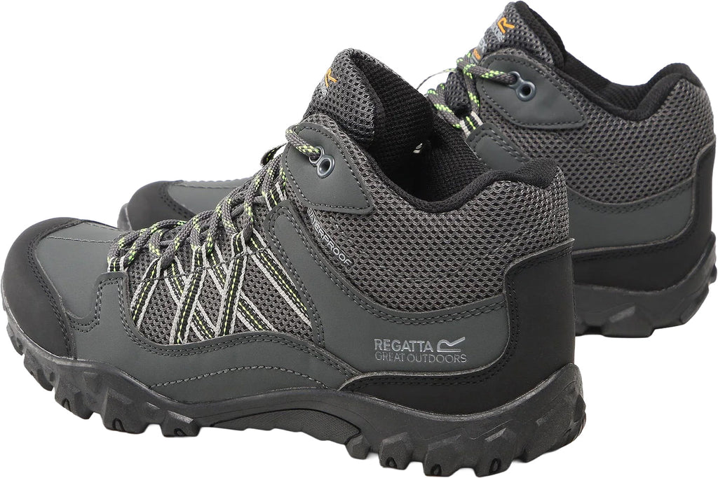 Regatta Edgepoint Waterproof Mens Walking Boots - Grey