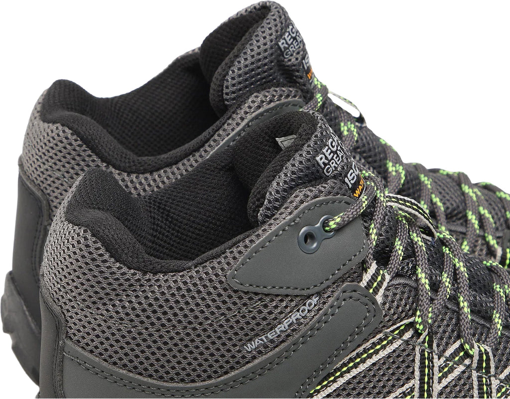 Regatta Edgepoint Waterproof Mens Walking Boots - Grey