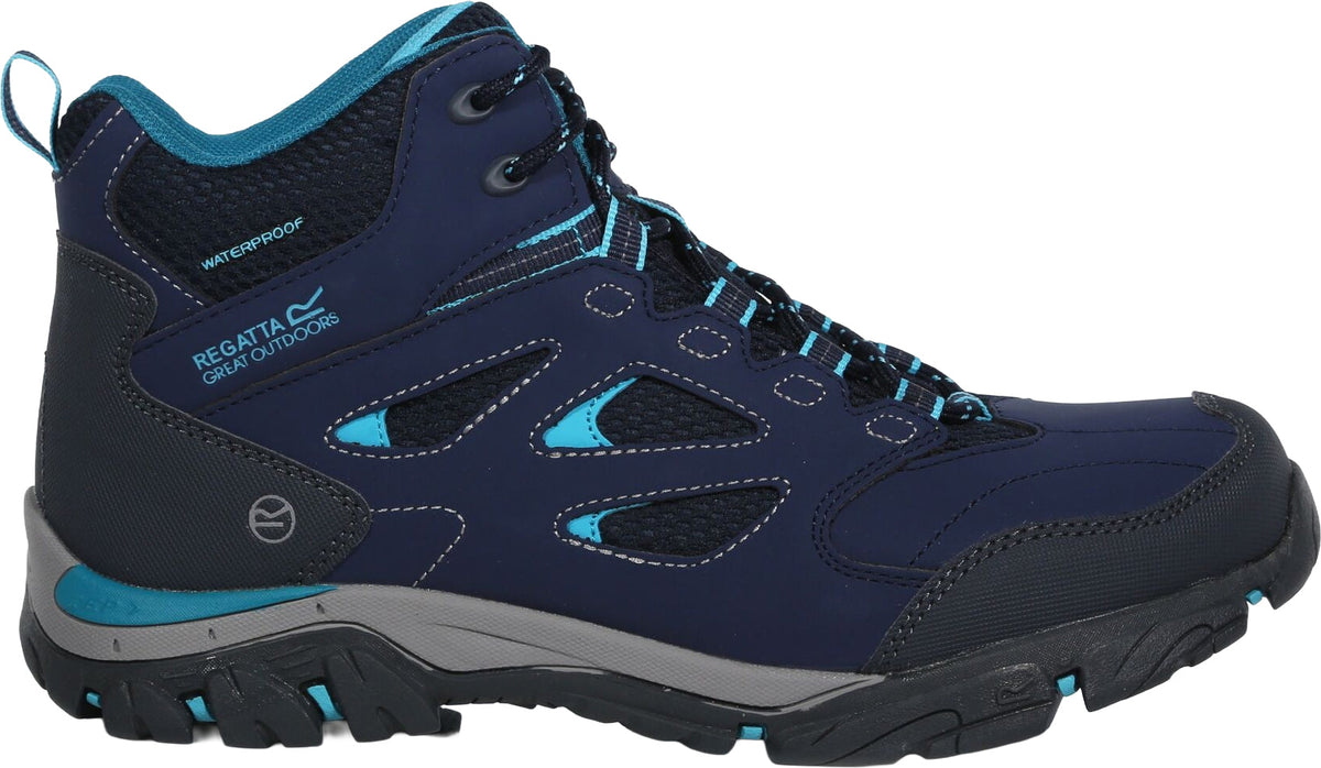 Regatta Holcombe Waterproof Womens Walking Boots - Blue