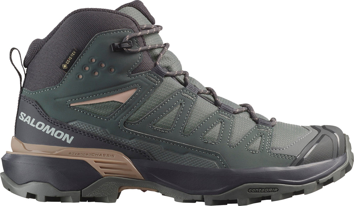 Salomon X Ultra 360 Mid GORE-TEX Womens Walking Boots - Green