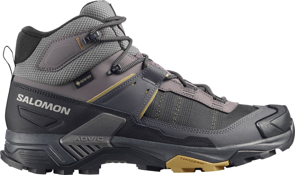 Salomon X Ultra 5 Mid GORE-TEX Mens Walking Boots - Grey