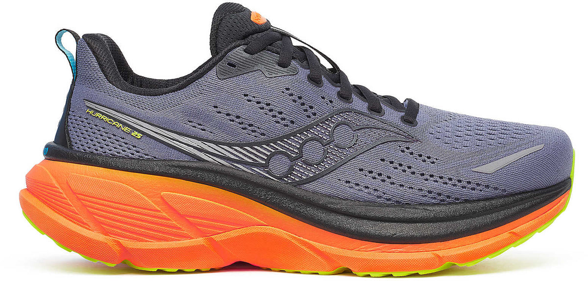 Saucony Hurricane 25 Mens Running Shoes - Grey