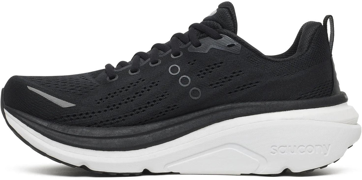 Saucony Hurricane 25 WIDE FIT Mens Running Shoes - Black