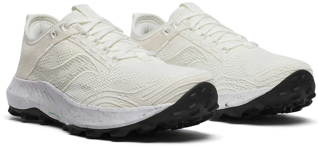 Saucony Peregrine RFG Mens Trail Running Shoes - Cream