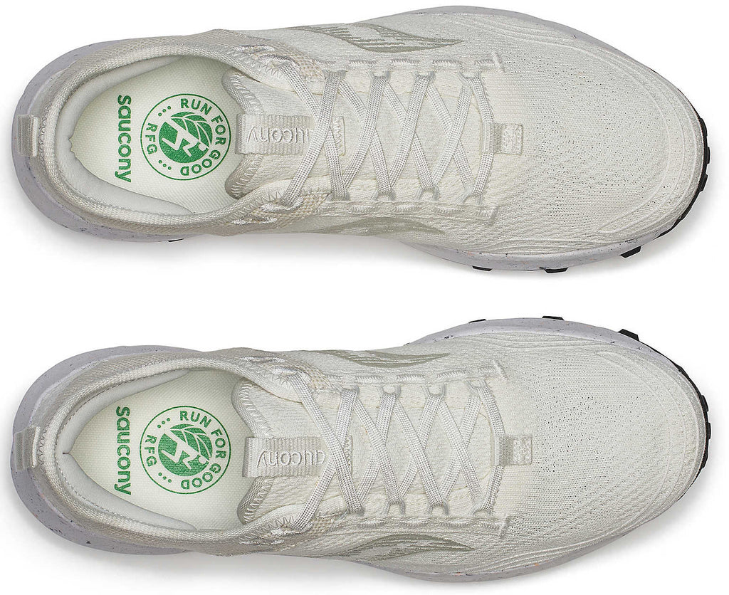 Saucony Peregrine RFG Mens Trail Running Shoes - Cream