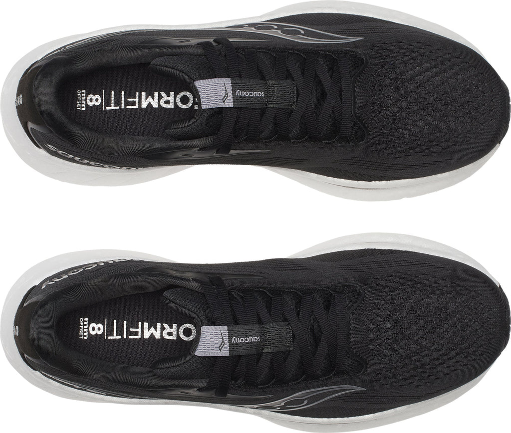 Saucony Ride 18 Mens Running Shoes - Black