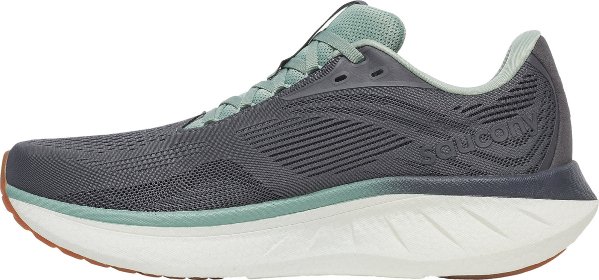 Saucony Ride 18 Mens Running Shoes - Grey