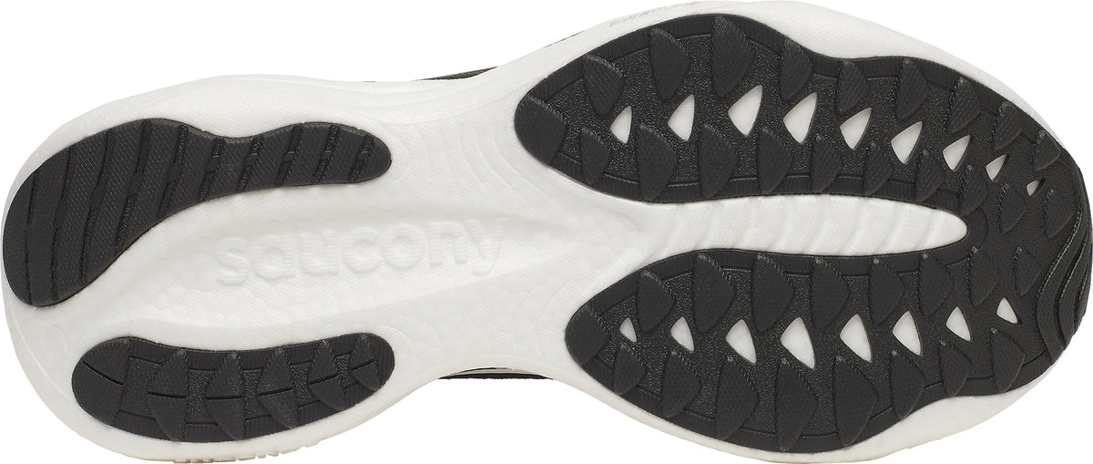 Saucony Ride 19 WIDE FIT Womens Running Shoes - Black
