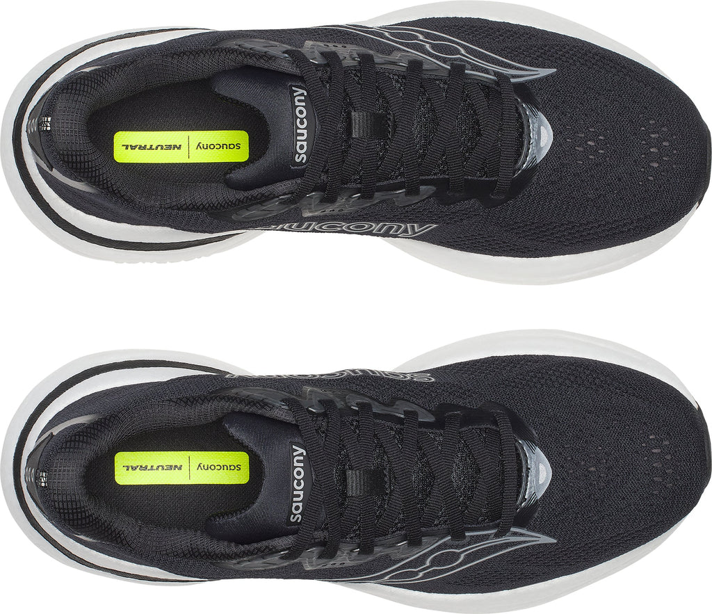 Saucony Ride 19 Mens Running Shoes - Black