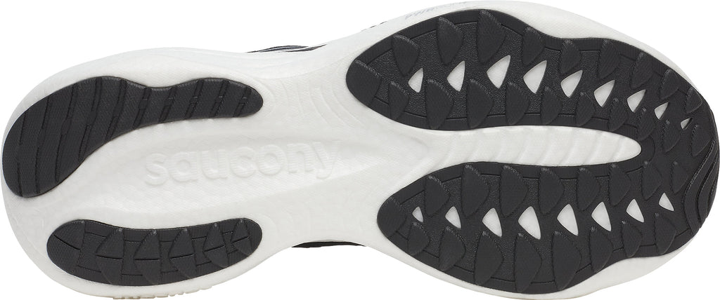 Saucony Ride 19 WIDE FIT Mens Running Shoes - Black