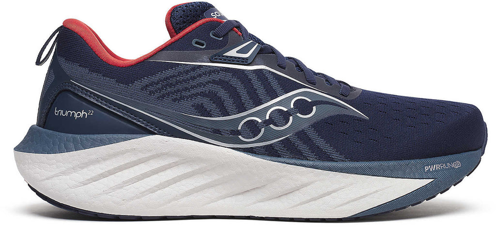 Saucony Triumph 22 Mens Running Shoes - Blue