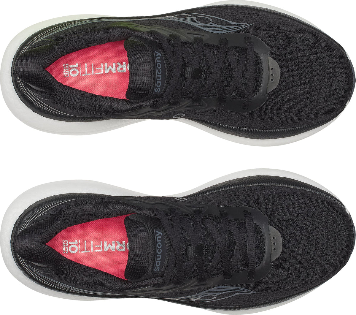 Saucony Triumph 23 WIDE FIT Womens Running Shoes - Black